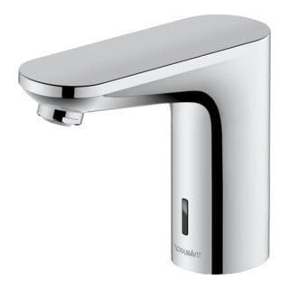 Duravit Infrarot-Waschtischarmatur Sensor 1 Netzt, A 122mm, Wassertemp. vor., chr