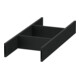 Duravit Inneneinteilung Qatego Alu, Diamantschwarz, 10,5x27,1x3,7cm-1