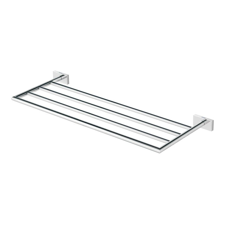 Duravit Karree Porte-serviettes 66,8x24 cm, chrome