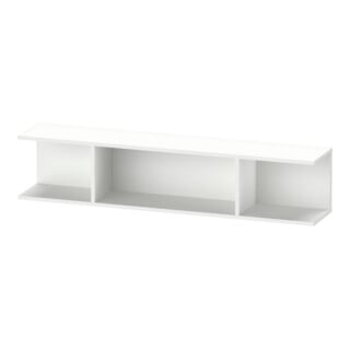 Duravit Ketho.2 Étagère 80x15x17 cm, droite, 3 compartiments, blanc mat