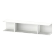 Duravit Ketho.2 Étagère 80x15x17 cm, droite, 3 compartiments, blanc mat