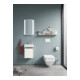 Duravit Ketho.2 Étagère 80x15x17 cm, droite, 3 compartiments, blanc mat-4