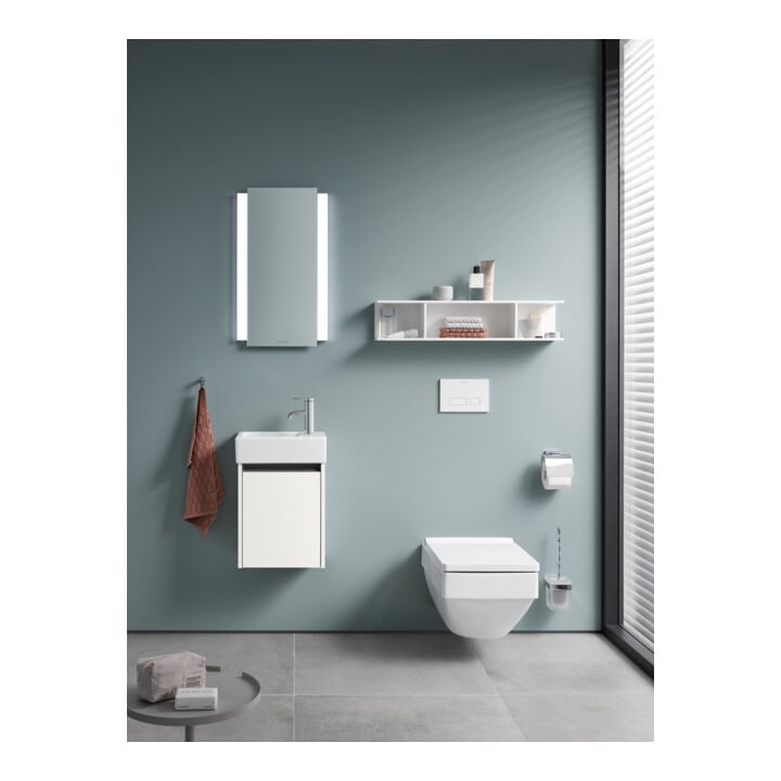 Duravit Ketho.2 Étagère 80x15x17 cm, droite, 3 compartiments, blanc mat