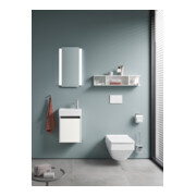 Duravit Ketho.2 Étagère 80x15x17cm, horiz., 3 compartiments, blanc super mat-4