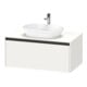 Duravit Ketho.2 Meuble sous lavabo 100x55 cm, blanc mat, 1 découpe, suspendu-1