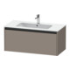 Duravit Ketho.2 Meuble sous lavabo 101x48 cm, blanc mat, 1 tiroir, suspendu-1