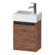 Duravit Ketho.2 Meuble sous lavabo 36,4x23,8 cm, à droite, Noyer naturel, 1 porte, suspendu-1