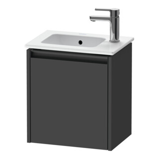 Duravit Ketho.2 Meuble sous lavabo 41x29,2x44 cm, 1 porte, wd, à droite, graph ma