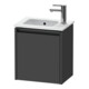 Duravit Ketho.2 Meuble sous lavabo 41x29,2x44 cm, 1 porte, wd, à droite, graph ma-1