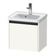 Duravit Ketho.2 meuble sous-lavabo 48,4x37,5x44 cm, 1 tiroir, suspendu, blanc mat-1