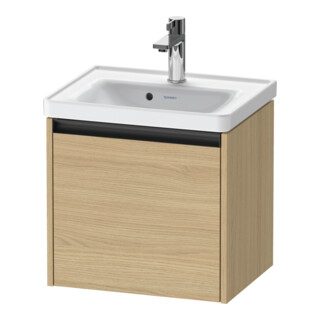 Duravit Ketho.2 Meuble sous lavabo 48,4x37,5x44 cm, 1 tiroir, suspendu, naturel œuf