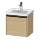 Duravit Ketho.2 Meuble sous lavabo 48,4x37,5x44 cm, 1 tiroir, suspendu, naturel œuf-1
