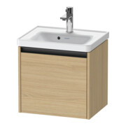 Duravit Ketho.2 Meuble sous lavabo 48,4x37,5x44 cm, 1 tiroir, suspendu, naturel œuf