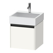 Duravit Ketho.2 Meuble sous-lavabo 48,4x46 cm, blanc mat, 1 tiroir, suspendu