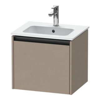 Duravit Ketho.2 meuble sous-lavabo 51x42x44 cm, 1 tiroir, suspendu, lin