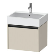 Duravit Ketho.2 Meuble sous-lavabo 58,4x46cm, Tau mat, 1 tiroir, suspendu