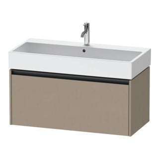 Duravit Ketho.2 Meuble sous-lavabo 98,4x46 cm, lin, 1 tiroir, suspendu