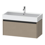 Duravit Ketho.2 Meuble sous-lavabo 98,4x46 cm, lin, 1 tiroir, suspendu-1