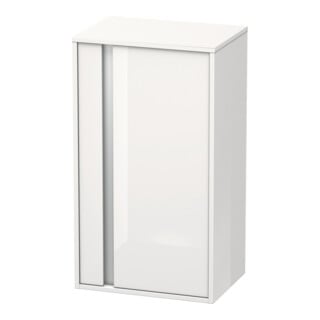 Duravit Ketho Demi-Armoire 50x36x88 cm, porte droite, blanc brillant