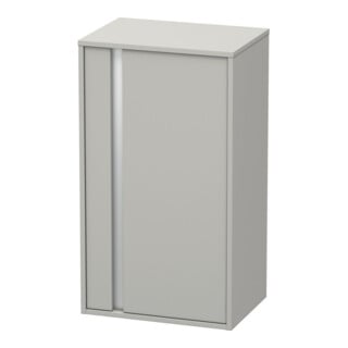 Duravit Ketho Demi-colonne 50x36x88 cm, porte droite, béton gris mat