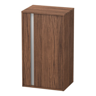 Duravit Ketho Demi-colonne 50x36x88 cm, porte droite, noyer foncé