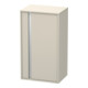 Duravit Ketho Demi-colonne 50x36x88 cm, porte droite, taupe-1