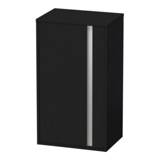 Duravit Ketho Demi-colonne 50x36x88 cm, porte gauche, chêne noir