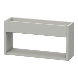 Duravit Ketho Étagère murale 50x13,5x24 cm, gris béton mat