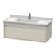 Duravit Ketho Meuble sous lavabo 100x45,5 cm, taupe, 1 tiroir, suspendu-1