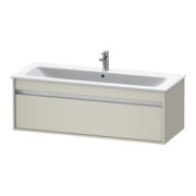 Duravit Ketho Meuble sous lavabo 120x47,5 cm, taupe, 1 tiroir, suspendu-2