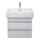 Duravit Ketho Meuble sous-lavabo 55x44 cm, blanc mat, 2 tiroirs, suspendu-1