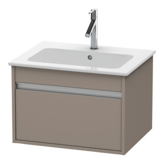 Duravit Ketho Meuble sous lavabo 60x47,5 cm, blanc mat, 1 tiroir, suspendu