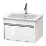 Duravit Ketho Meuble sous lavabo 60x47,5 cm, blanc mat, 1 tiroir, suspendu-3