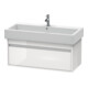 Duravit Ketho Meuble sous lavabo 95x44 cm, taupe, 1 tiroir, suspendu-4