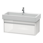 Duravit Ketho Meuble sous lavabo 95x44 cm, taupe, 1 tiroir, suspendu-4