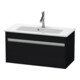 Duravit Ketho Meuble sous lavabo Compact 80x38,5 cm, blanc œuf, 1 tiroir, suspendu-1