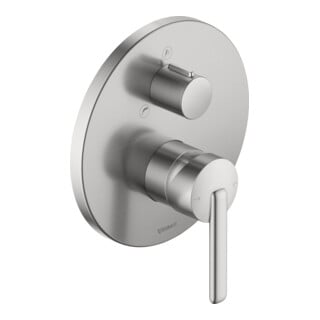 Duravit Kit de montage Balcoon Mitigeur monocommande baignoire UP, acier inoxydable brossé