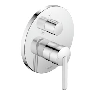 Duravit Kit de montage Balcoon Mitigeur monocommande baignoire UP, chrome brillant