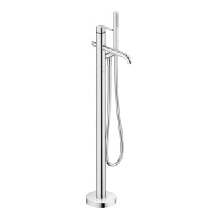 Duravit Kit de montage Balcoon UP-WA.-EHM, A 201mm, au sol, chrome brillant