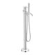 Duravit Kit de montage Balcoon UP-WA.-EHM, A 201mm, au sol, chrome brillant-1