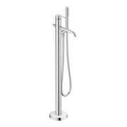 Duravit Kit de montage Balcoon UP-WA.-EHM, A 201mm, au sol, chrome brillant