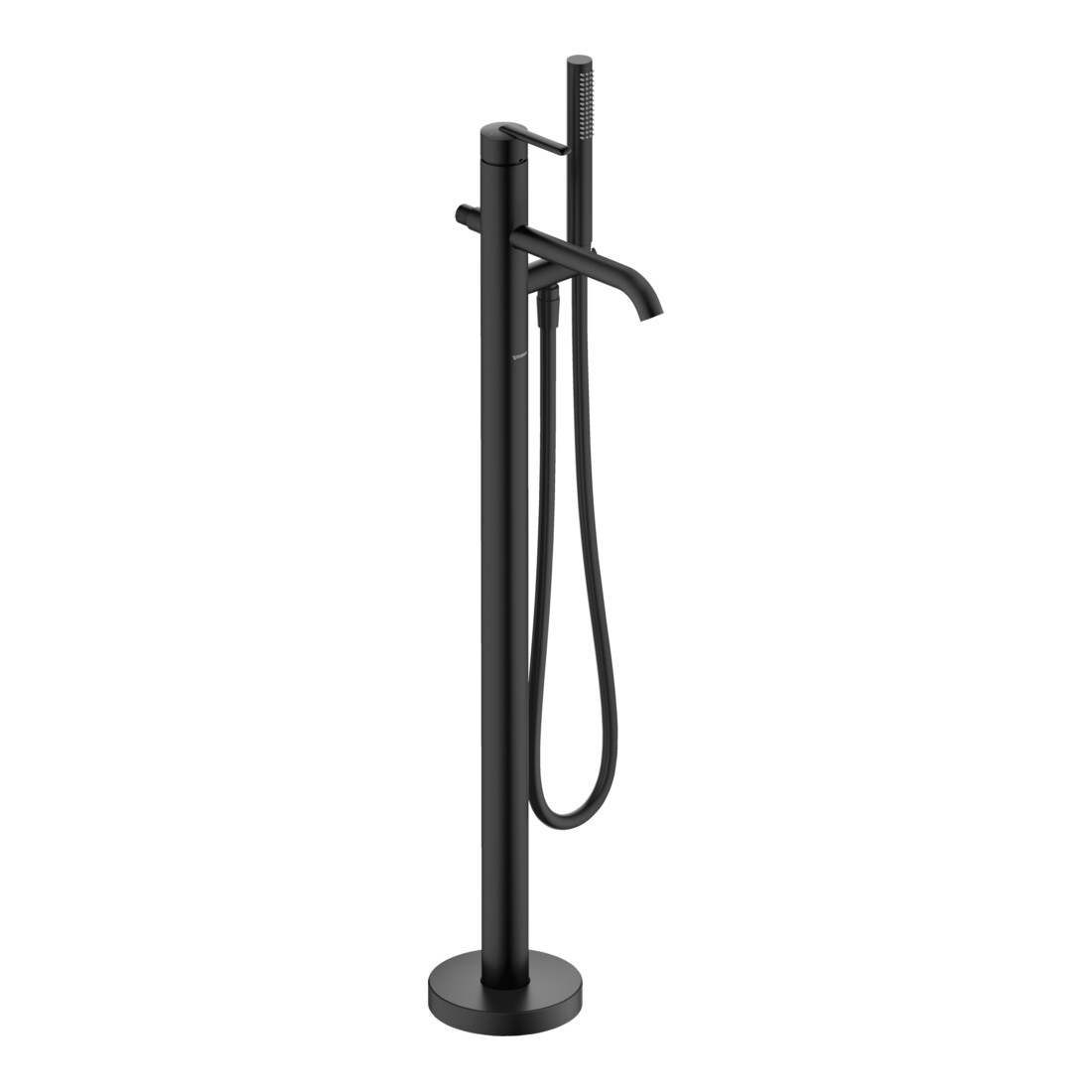 Duravit Kit de montage Balcoon UP-WA.-EHM, sortie 201 mm, au sol, noir mat