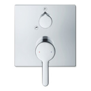 Duravit Kit de montage C.1 Mitigeur bain encastré, carré, avec inverseur, chromé
