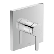 Duravit Kit de montage C.1 mitigeur douche encastré, carré, chrome-3