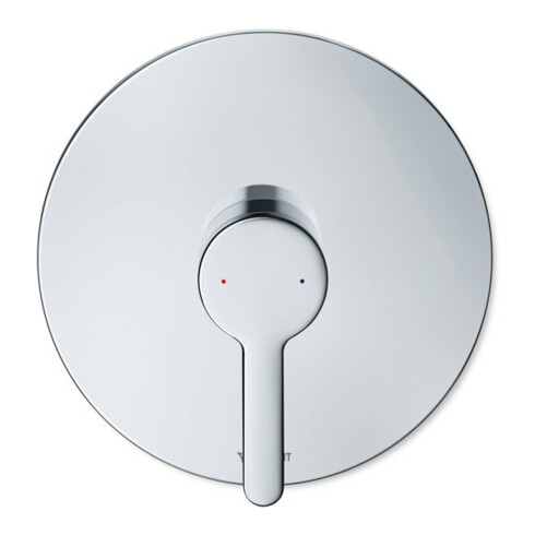 Duravit Kit de montage C.1 Mitigeur douche encastré, rond, chrome