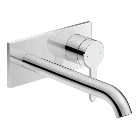 Duravit Kit de montage C.1 Mitigeur lavabo encastré, saillie 225 mm, chrome