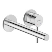 Duravit Kit de montage Circle Mitigeur lavabo monocommande, saillie 200 mm, chrome
