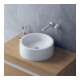 Duravit Kit de montage Circle Mitigeur lavabo monocommande, saillie 200 mm, chrome