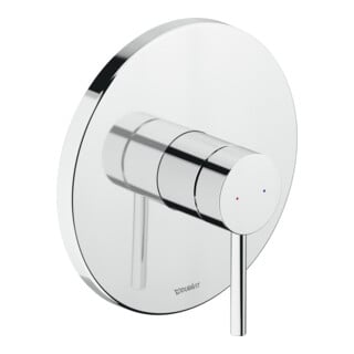 Duravit Kit de montage Circle UP-Br.-EHM, rouge, avec capteur, chromé