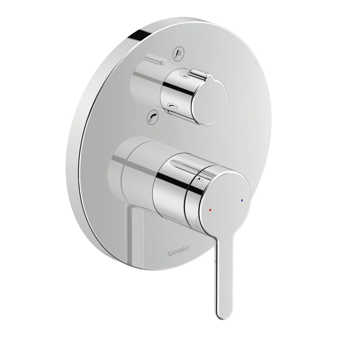 Duravit Kit de montage complet C.1 UP-WA.-EHM, r, m Modif. et Complet, chromé
